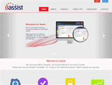 Tablet Screenshot of iassist.com.my